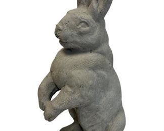HOUSE PARTS INC, STONE GARDEN RABBIT STATUE 19"