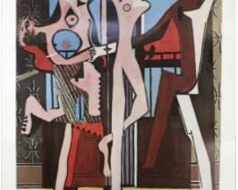 ORIGINAL PABLO PICASSO MOMA ART EXHIBIT POSTER