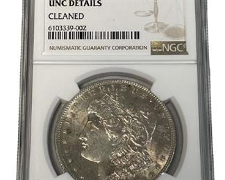 1881 $1 MORGAN DOLLAR COIN NGC CERTIFIED
