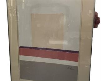 PASCUCCI / GREG COPELAND COLOR BLOCK PAINTING 53"