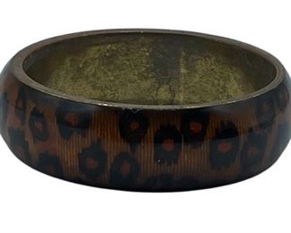 LEOPARD INSPIRED BANGLE BRACELET