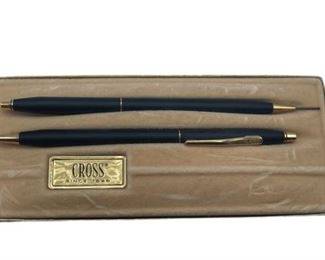 VINTAGE CROSS PEN /PENCIL SET
