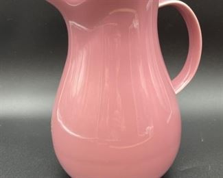 VTG NANCY CALHOUN ROSE HANDLED PITCHER