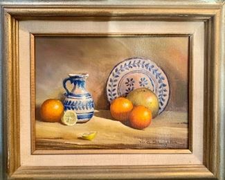 Still Life signed W A Slaughter