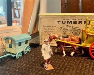 Vintage iron Collectible Toy Figures
