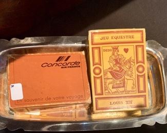 Vintage Air France Concorde Playing Cards