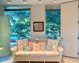 Wicker Sofa