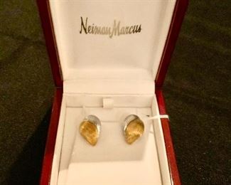 Gold & Platinum Earrings