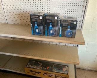 New Old Stock bottle jacks