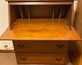 Drop Down Desk with Drawers