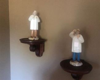 Murano Glass Doctor Figures