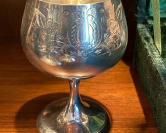 silverplate goblets