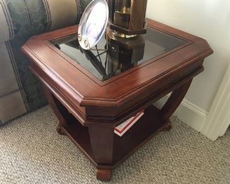 Glass Top End Table $ 68.00