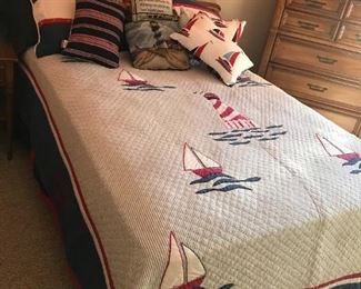 Bed $ 278.00 - Does NOT include bedding.