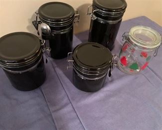 Five canisters