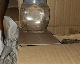 Boxes of mini jars