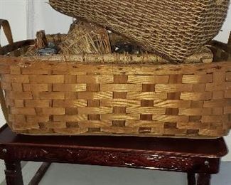 Baskets and bed tray