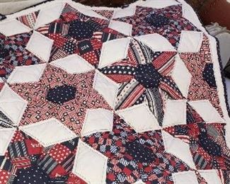 USA quilted wall hanging