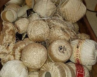 Vintage embroidery thread