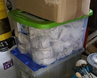 More and more totes to unpack