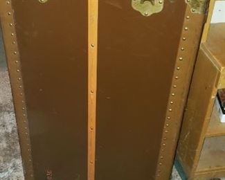 Vintage travel trunk