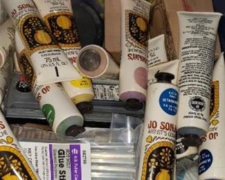 Variety of art & craft supplies