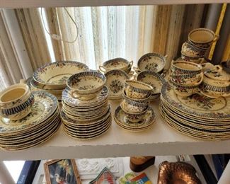 Royal Dalton The Vernon design set of 103. No chips or cracks. $250