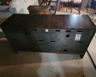 Back of entertainment cabinet $75
