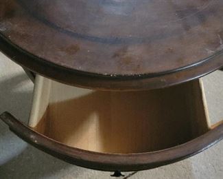 Top of  entry/end table