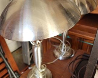 2 Metal Lamps $30