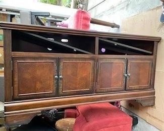 Front of Entertainment cabinet $75