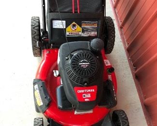 Like new Craftsman push mower with Honda motor.