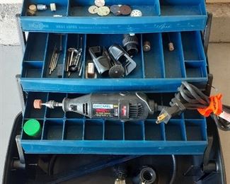 Dremel MultiPro with 36" Flex-Shaft attachment and lots of accessories 