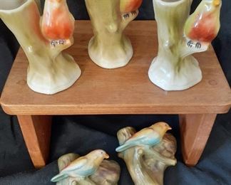Vintage Czech bird figurines