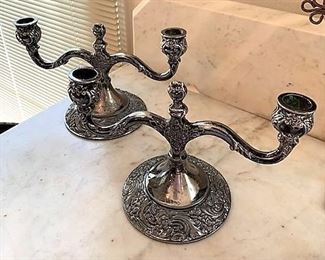 Oneida vintage "Ballad Community" candelabras