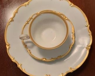 Bavaria Germany - 12 each dinner plates, cups and saucers