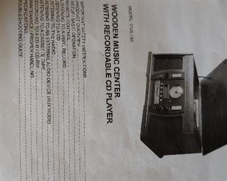 innovative technology itvs-750 Vintage Look Record, Cassette, CD and radio