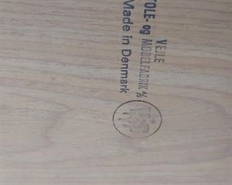 Vejle Stole Mobelfabrik side table
