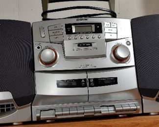 Sony CFD-ZW755 CD/Radio/Cassette Boombox