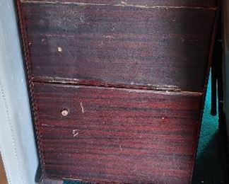 Antique storage cabinet