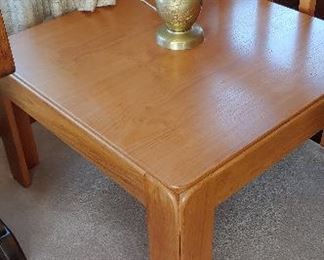 Vintage Niels Eilersen A/S Mid Century Danish Modern Teak Wood End Table 