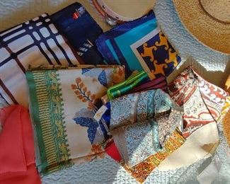 Silk scarves