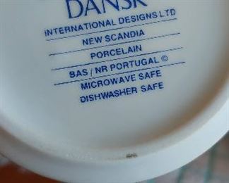 Dansk dishes