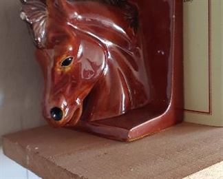 Horse bookend