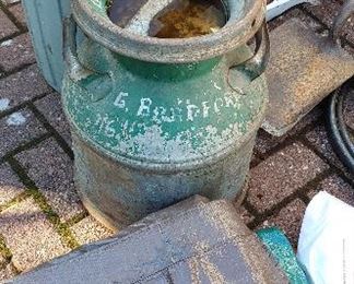 Vintage milk jug
