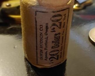 Original Peace Dollar paper wrapper