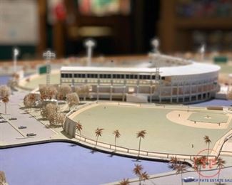 Original ONE OF A KIND Architectural Model of YANKEES LEGENDS FIELD (Steinbrenner Field) Designed and Built by The Lead Architect