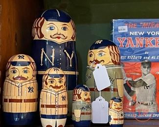 New York Yankees Nesting Dolls