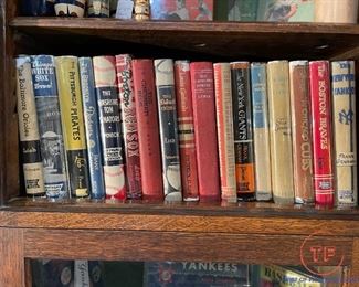 1940's and 1950's Putnam Collection Baseball Books - Most First Editions