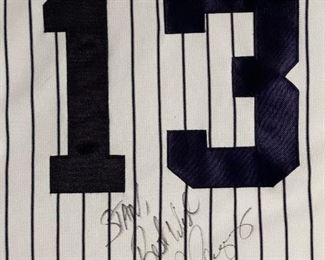 ALEX RODRIGUEZ Signed Yankees Jersey